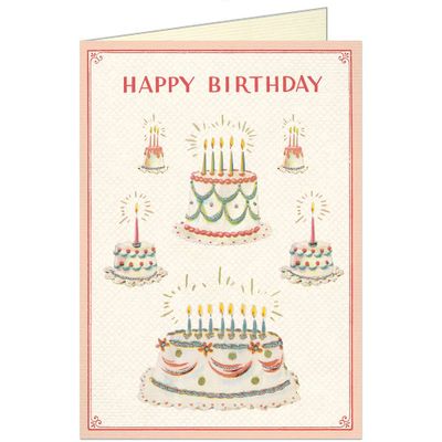 Cake Birthday Card