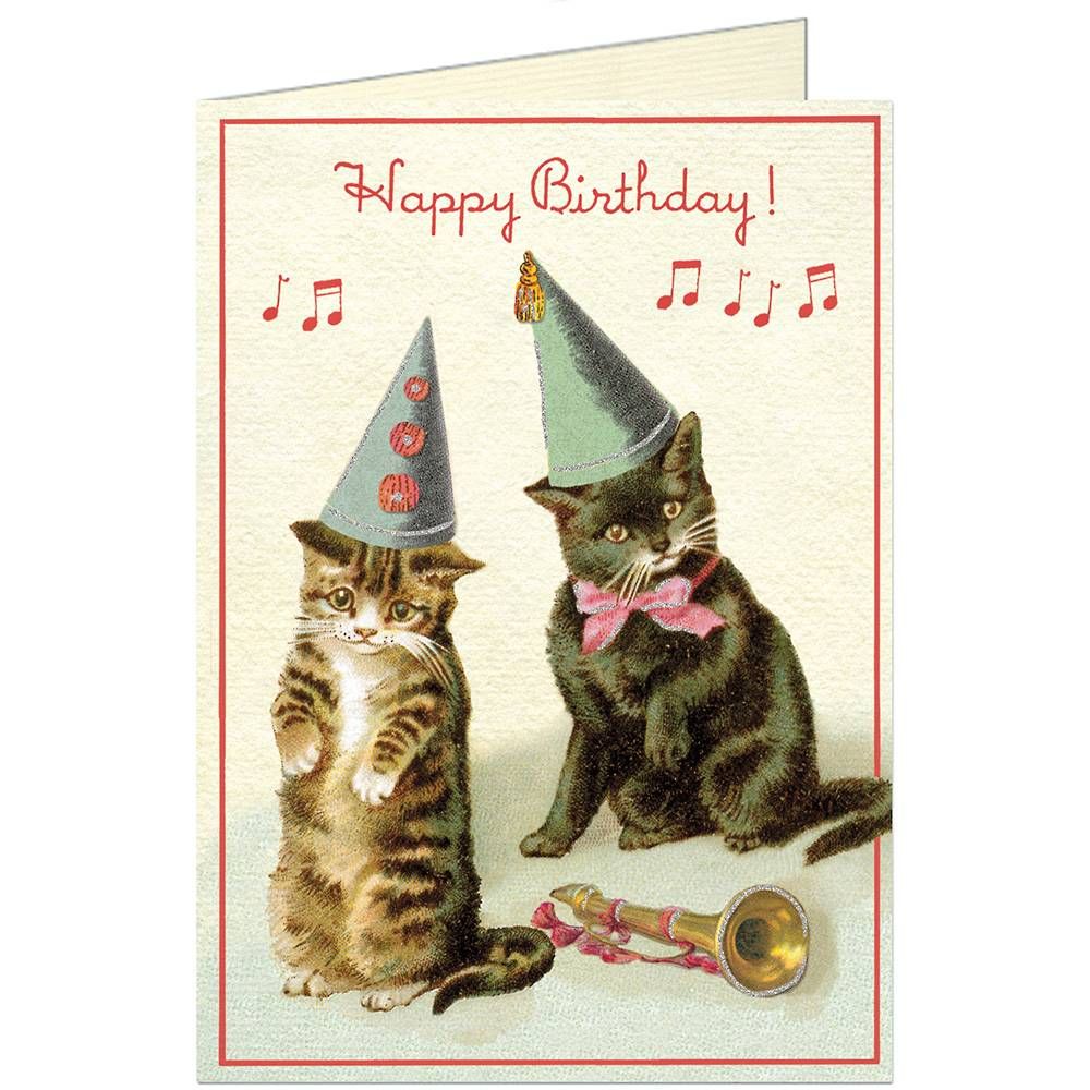 Cats Birthday Card