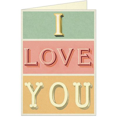 I Love You Card