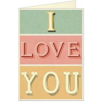 I Love You Card