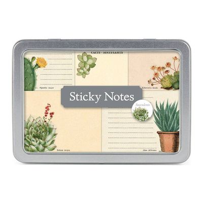 Succulents Sticky Note Set
