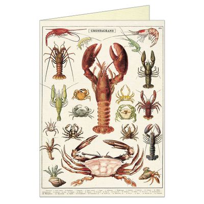 Crustaceans Greeting Card