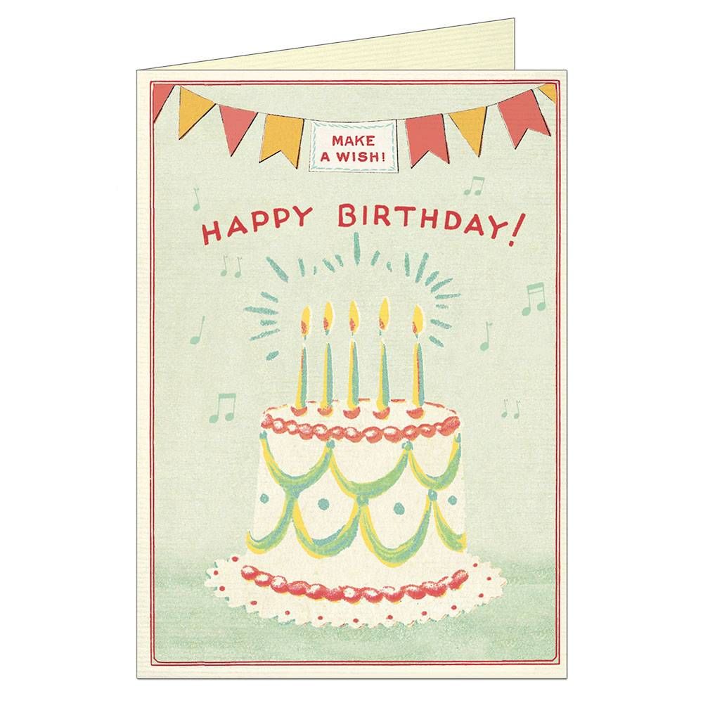 Cake Birthday Card