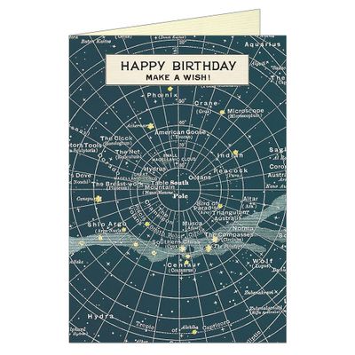 Celestial Birthday Card