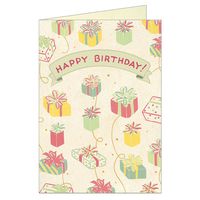 Presents Birthday Card