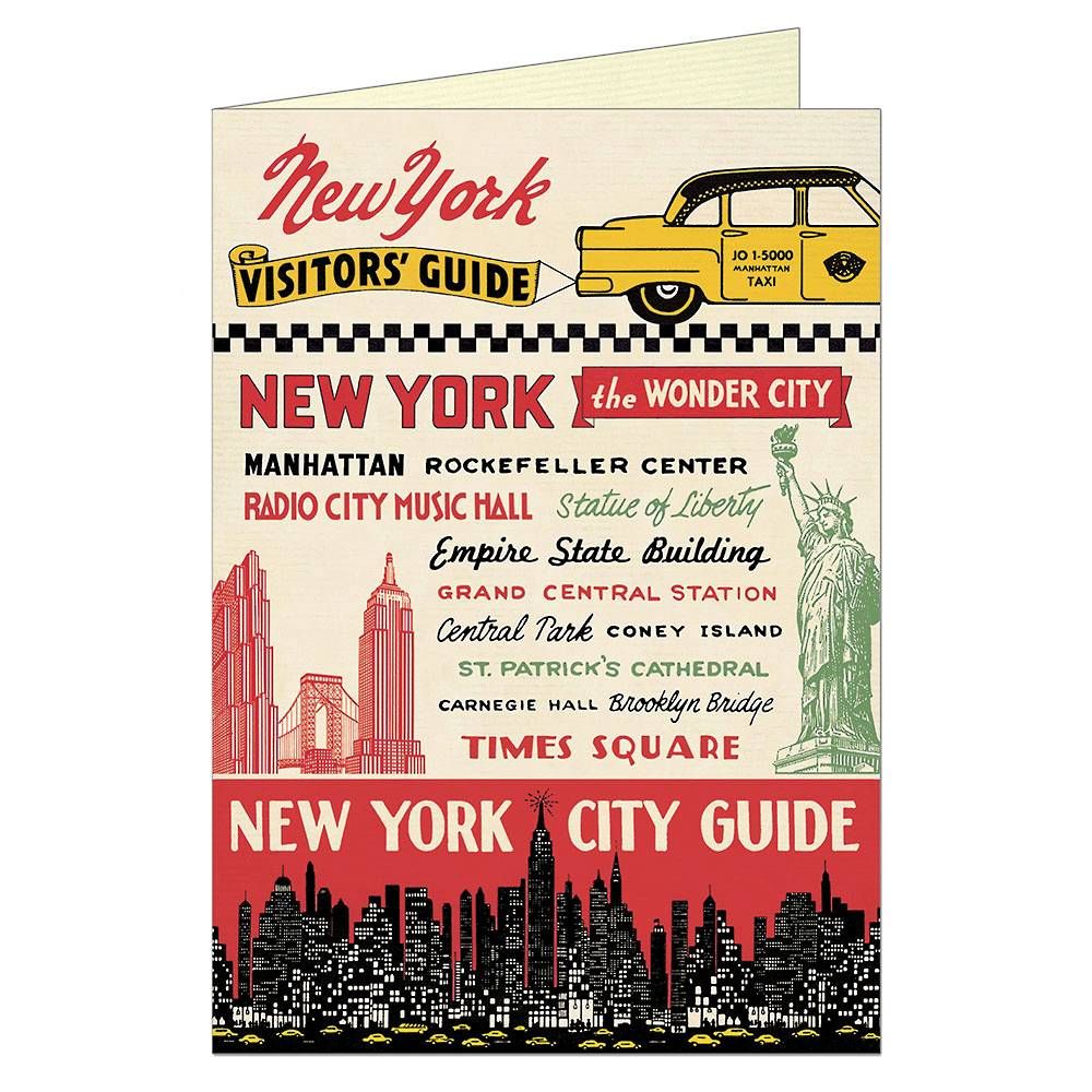 New York Guide Greeting Card