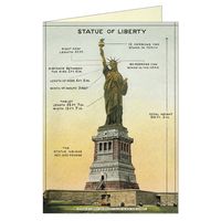 Statue Of Liberty Greeting Card