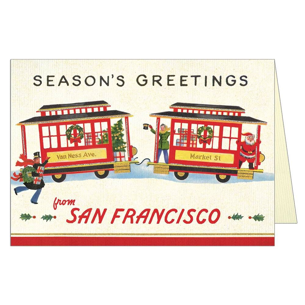 San Francisco Holiday Greetings Card Set