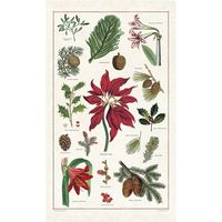 Christmas Botanica Tea Towel