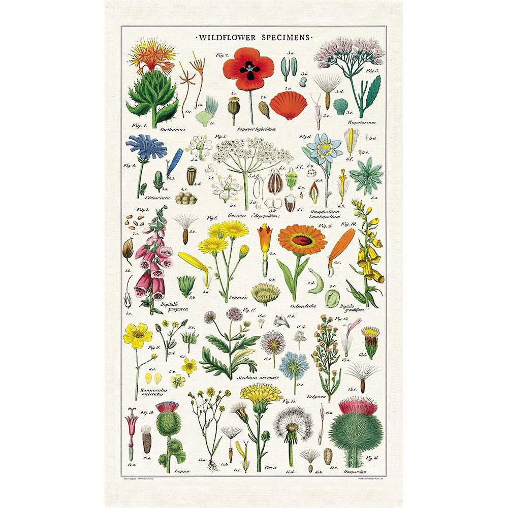 Wildflowers Tea Towel