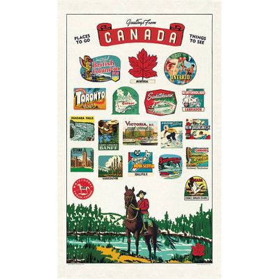 Canada Tea Towel