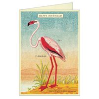 Flamingo Birthday Card