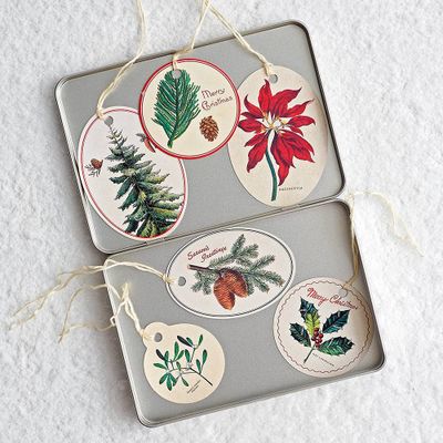 Botanical Holiday Gift Tags