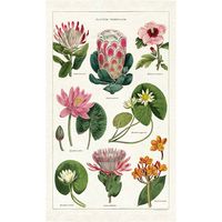 Tropical Plants Tea Towel