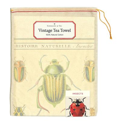 Insects Tea Towel