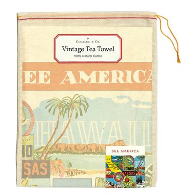 See America Tea Towel