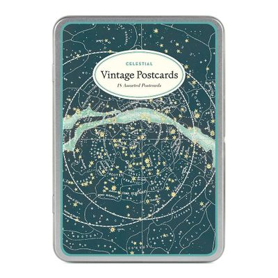 Celestial Vintage Postcard Set