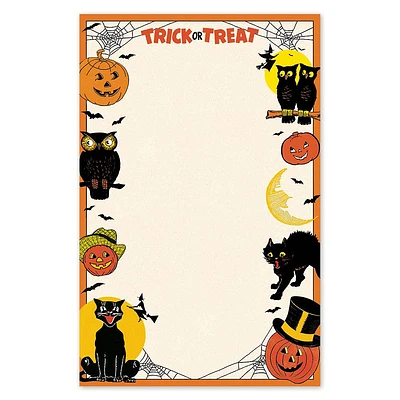 Trick or Treat Halloween Notepad