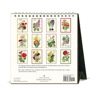 2025 Language of Flowers Desk Calendar