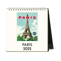 2025 Paris Desk Calendar