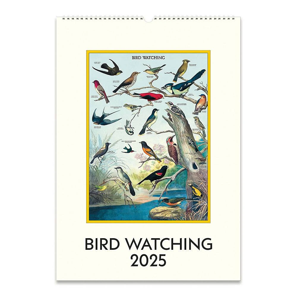 2025 Birdwatching Wall Calendar