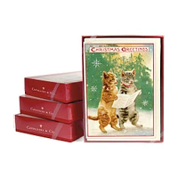 Cats Holiday Card Set