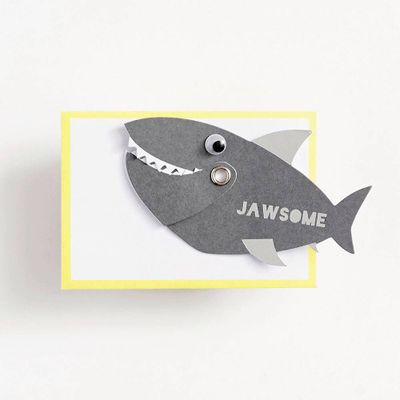 Jawsome Shark Miniature Card