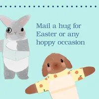 Snuggle Bunnies Easter Card Set