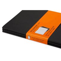 Moleskine Ruled Black Soft Cover Cahier Journals