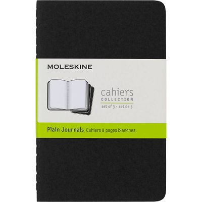 Moleskine Black Soft Cover Cahier Journals