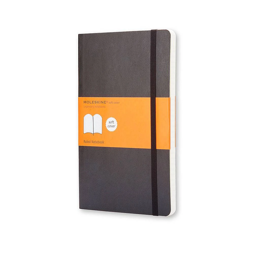 Moleskine Large Black Soft Cover Notebook