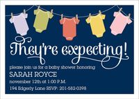 Onesies Baby Shower Invitation