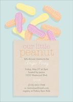 Our Peanut Baby Shower Invitation