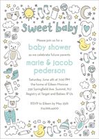 Sweet Baby Shower Invitation