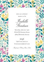 Primrose Baby Shower Invitation