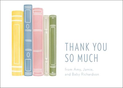 Books Thank You Notes