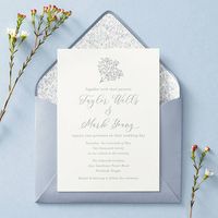 Baby's Breath Wedding Invitation