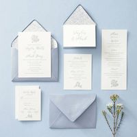 Baby's Breath Wedding Invitation