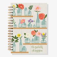 12-Month Bud Vase Custom Planner