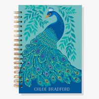 12-Month Peacock Custom Planner