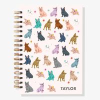 12-Month Frenchie Custom Planner