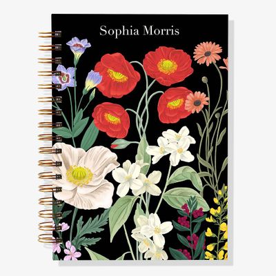 12-Month Wild Poppy Custom Planner