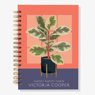 12-Month Begonia Custom Planner