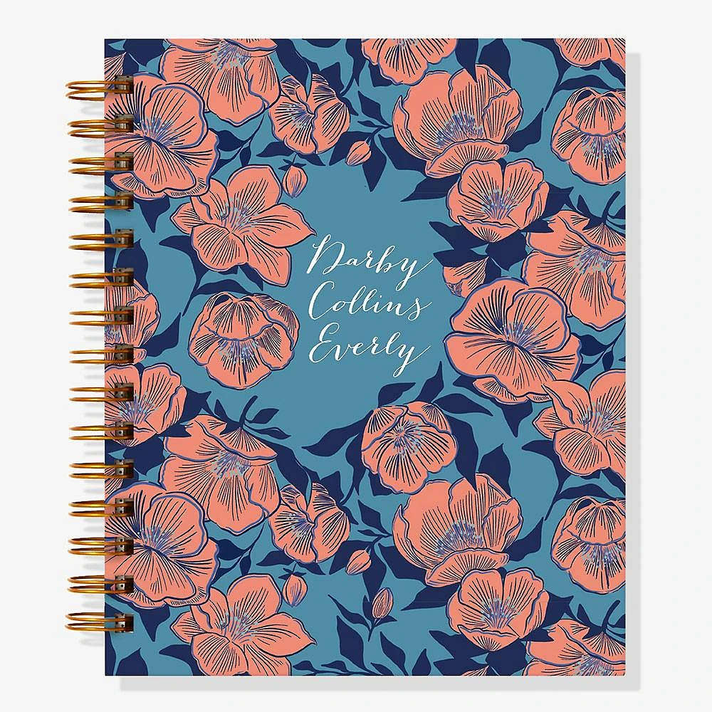 12-Month Poppy Field Custom Planner