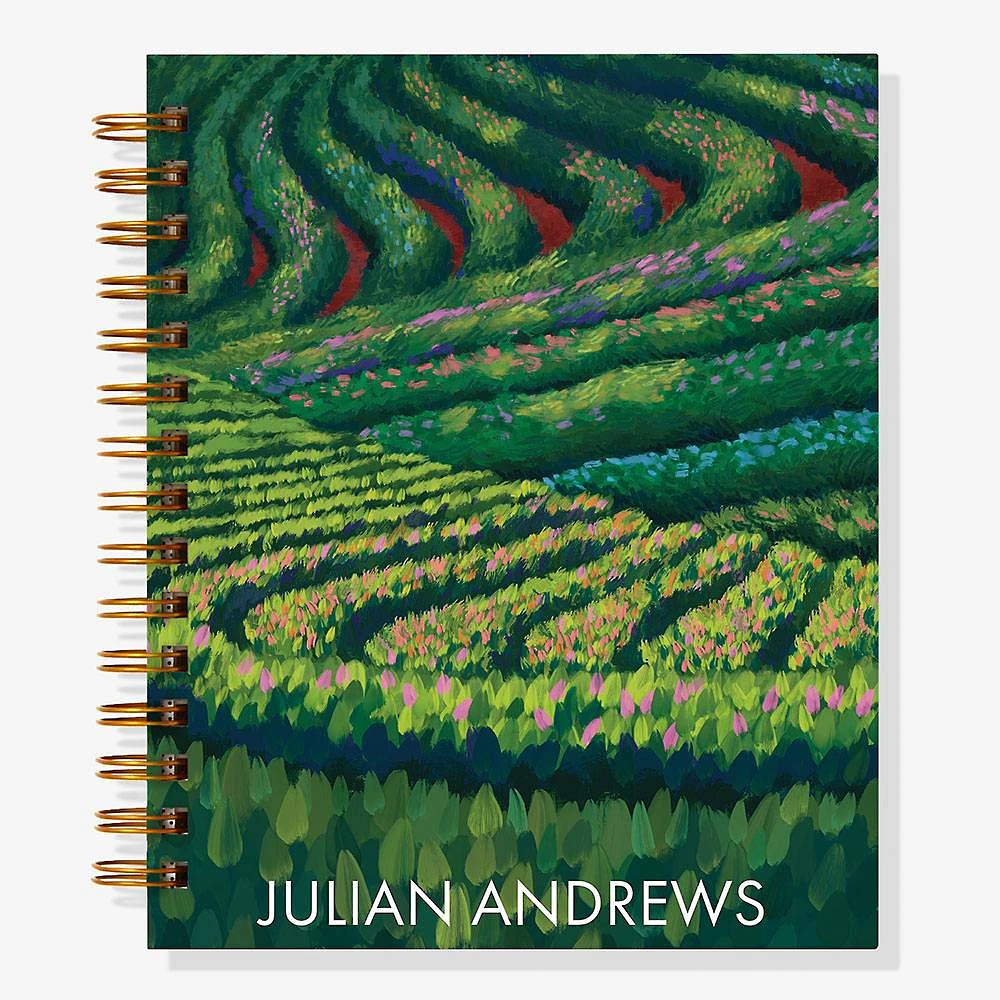 12-Month Green Fields Custom Planner