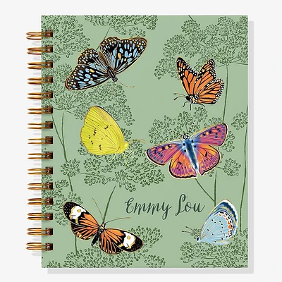 12-Month Butterflies Custom Planner