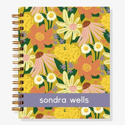 12-Month Chysanthemum Custom Planner