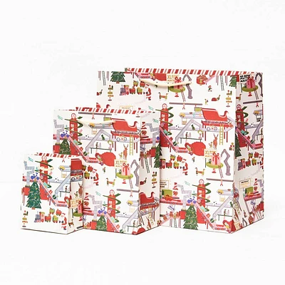 Santa's Workshop Gift Bags