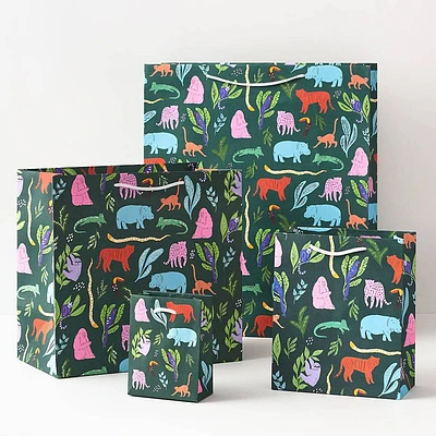 Tropical Jungle Animals Gift Bags