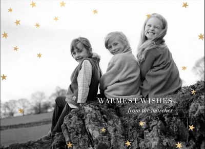 Nightly Warm Wishes Foil Photo Card